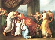 Angelica Kauffmann Death of Alcestis painting